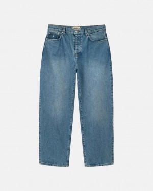 Stussy Big Ol' Jean Denim Broek Dames Blauw Belgium | IFO-7492