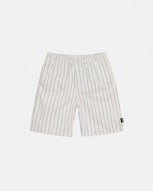 Stussy Brushed Beach Kort Korte Broek Heren Beige Belgium | IBA-8907