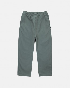 Stussy Brushed Beach Pant Broek Heren Groen Belgium | HYZ-3861