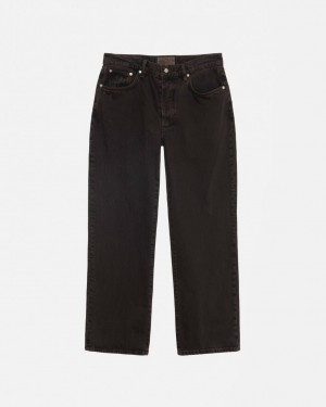 Stussy Klassieke Jean Denim Broek Heren Zwart Belgium | NVB-2765