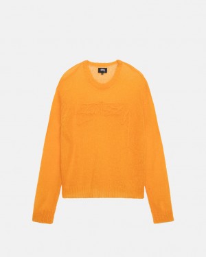 Stussy Loose Knit Trui Trui Heren Oranje Belgium | NCR-6512