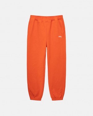 Stussy Overdyed Stock Logo Pant Sweatshirts Dames Oranje Belgium | PON-7550