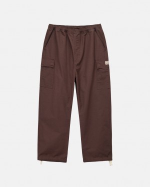 Stussy Ripstop Cargo Beach Pant Broek Heren Bruin Belgium | FTB-9148