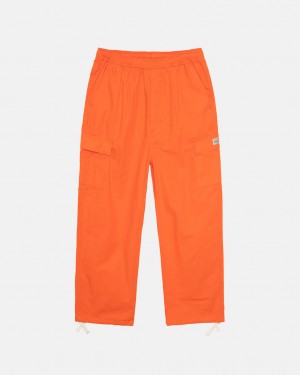 Stussy Ripstop Cargo Beach Pant Broek Heren Oranje Belgium | VNQ-8721