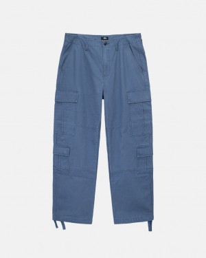 Stussy Ripstop Surplus Cargo Broek Dames Blauw Belgium | ZUU-6928