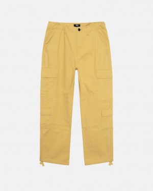 Stussy Ripstop Surplus Cargo Broek Dames Geel Belgium | SSH-1976