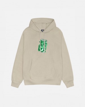 Stussy Soda Can Hoodie Hoodie Dames Khaki Belgium | PAJ-0796