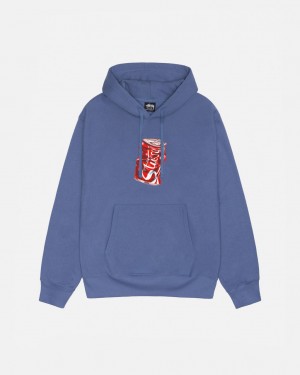 Stussy Soda Can Hoodie Hoodie Dames Koningsblauw Blauw Belgium | ZCZ-4734