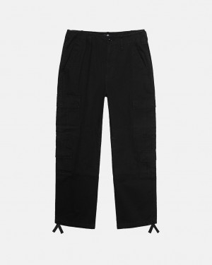 Stussy Surplus Cargo Ripstop Broek Dames Zwart Belgium | CBY-1654