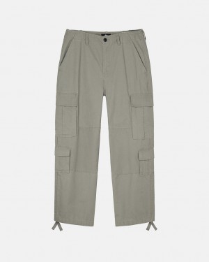 Stussy Surplus Cargo Ripstop Broek Dames Olijfgroen Belgium | YYM-7423