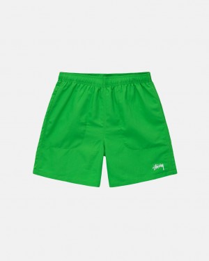 Stussy Water Kort Stock Korte Broek Dames Groen Belgium | WPH-7802