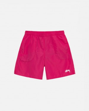 Stussy Water Kort Stock Korte Broek Heren Roze Belgium | UGM-5987