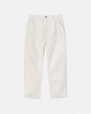 Stussy Werk Pant Canvas Broek Heren Beige Belgium | BCO-8469