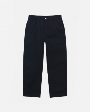 Stussy Workgear Trouser Twill Broek Dames Zwart Belgium | DUC-6326