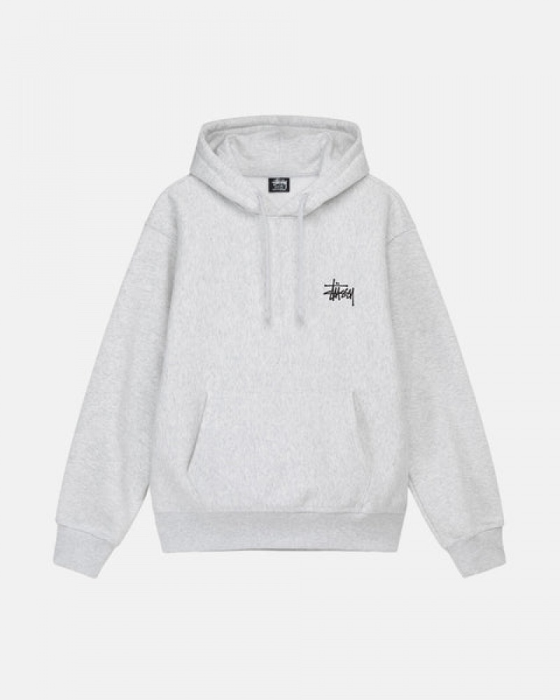 Stussy Basic Stussy Hoodie Hoodie Dames Grijs Belgium | LSM-3725