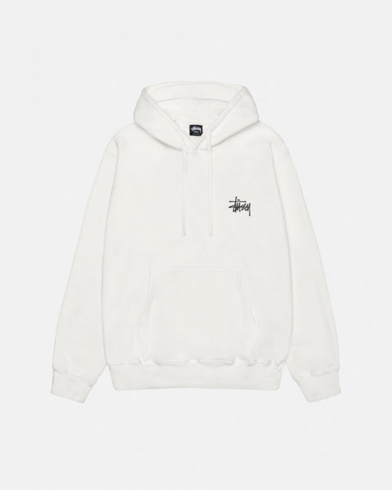 Stussy Basic Stussy Hoodie Pigment Dyed Hoodie Heren Beige Belgium | YUK-7367