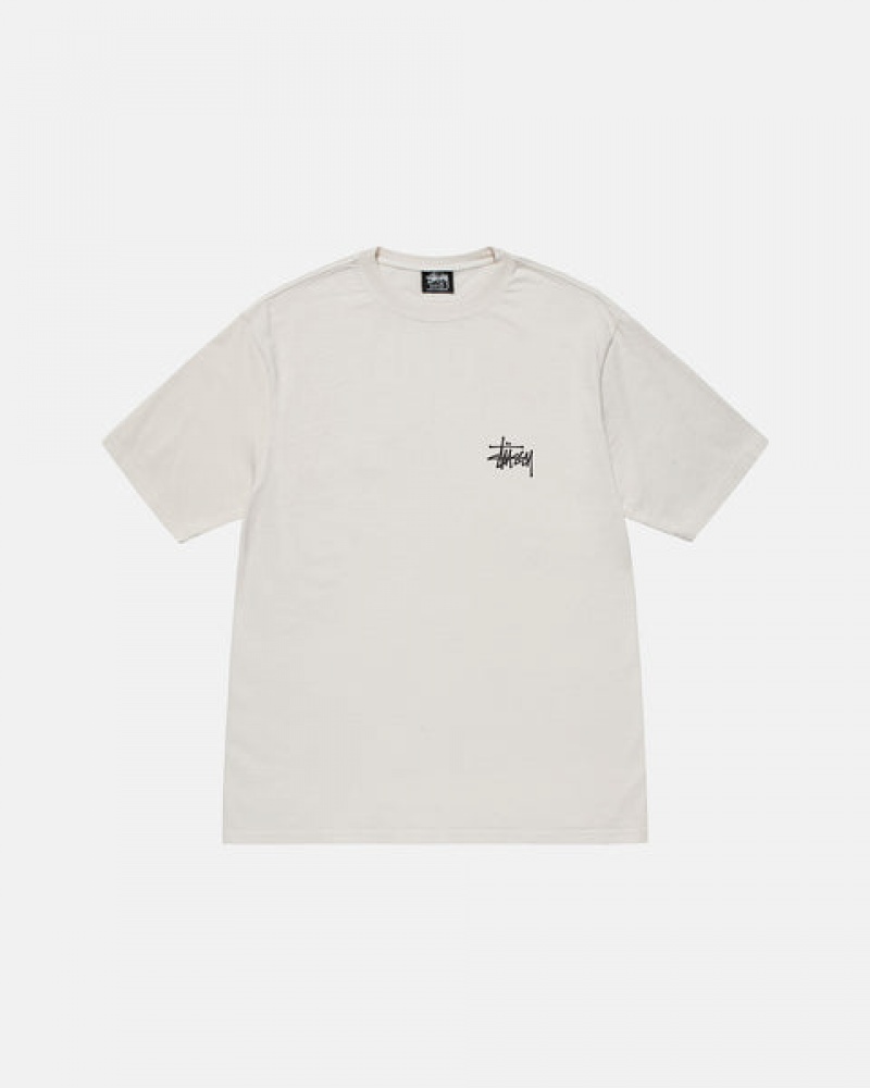 Stussy Basic Stussy Tee T-shirts Dames Beige Belgium | YRS-6090