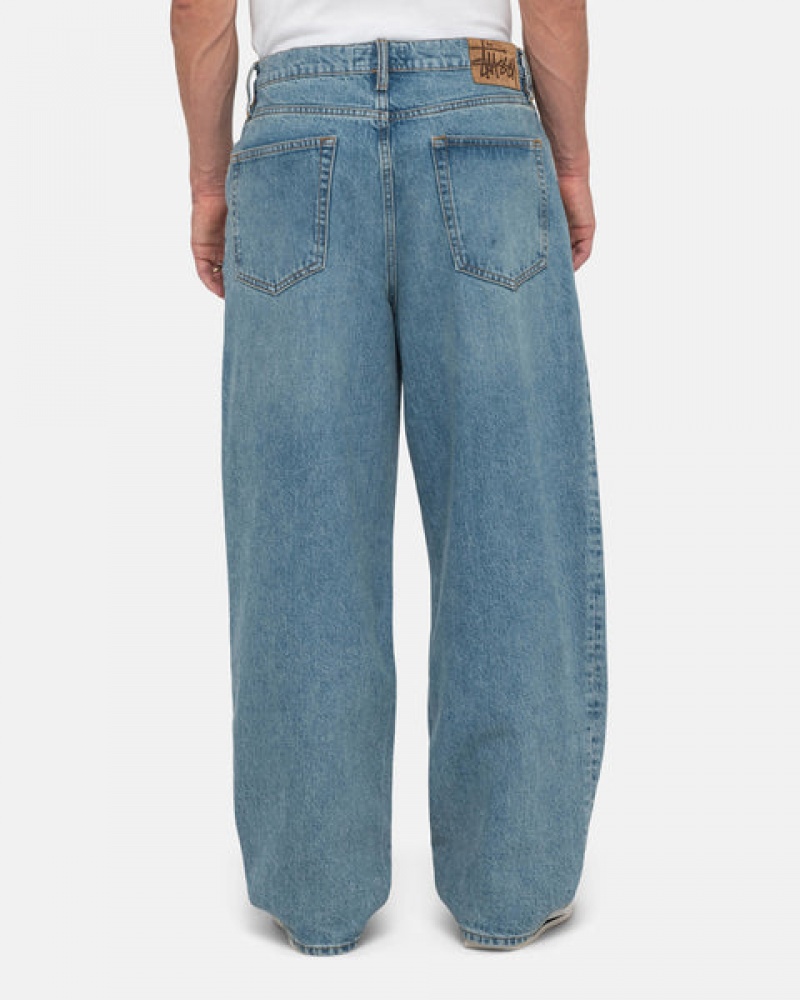 Stussy Big Ol' Jean Denim Broek Dames Blauw Belgium | IFO-7492