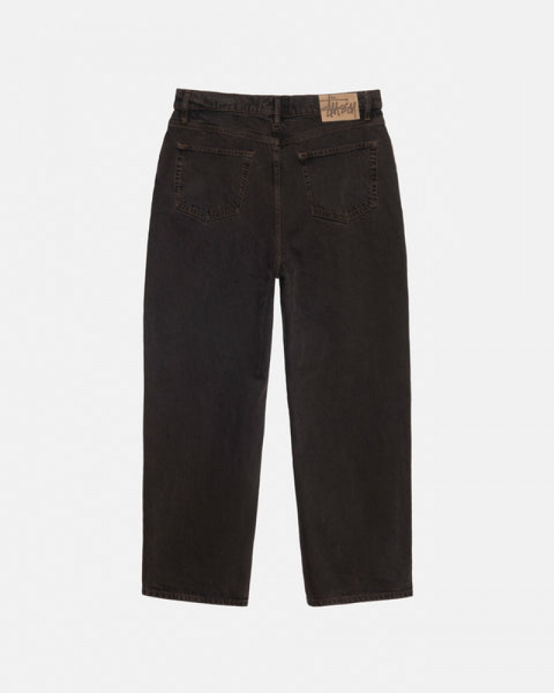 Stussy Big Ol' Jean Denim Broek Dames Zwart Belgium | LTD-2986