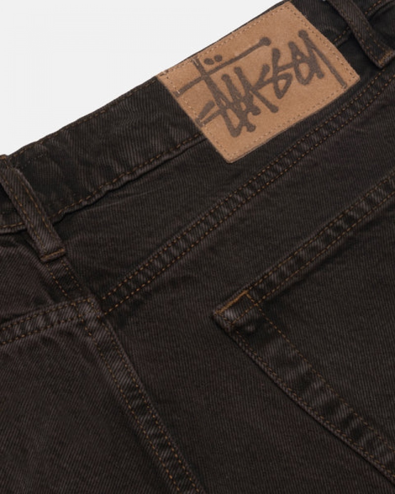 Stussy Big Ol' Jean Denim Broek Dames Zwart Belgium | LTD-2986