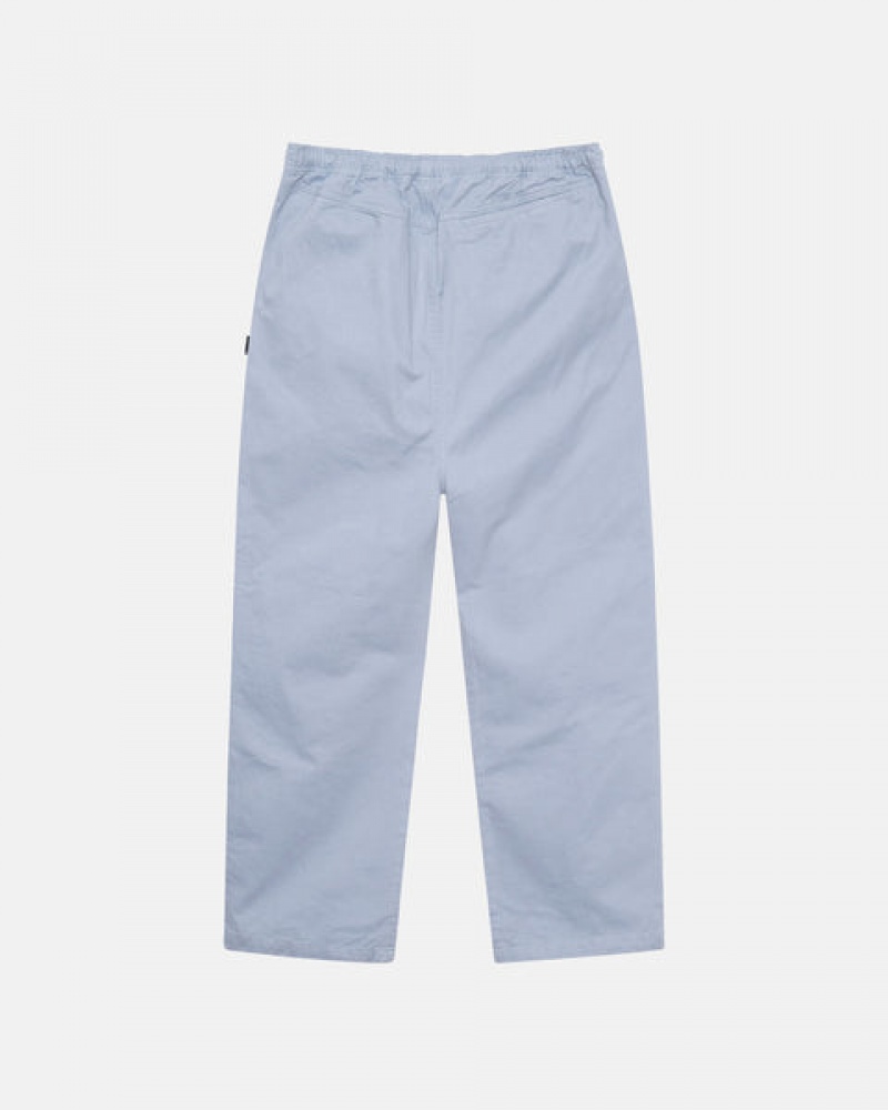 Stussy Brushed Beach Pant Broek Dames Blauw Belgium | ONW-4050