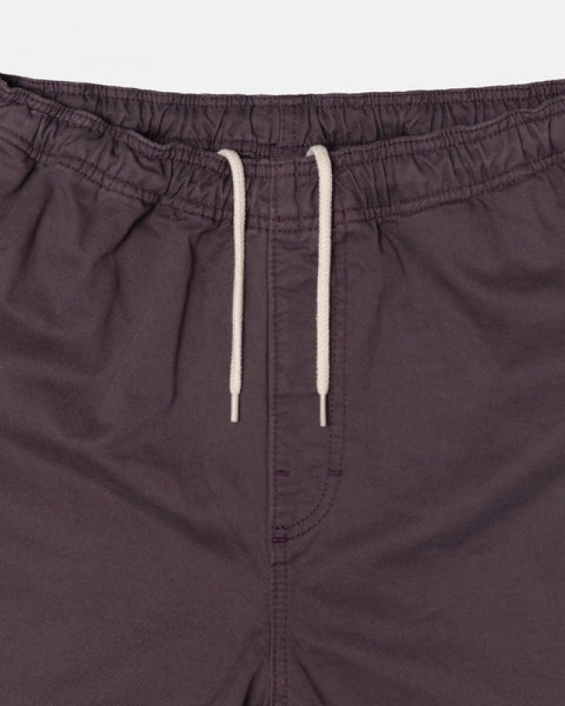 Stussy Brushed Beach Pant Broek Dames Bordeaux Belgium | ZEE-5737