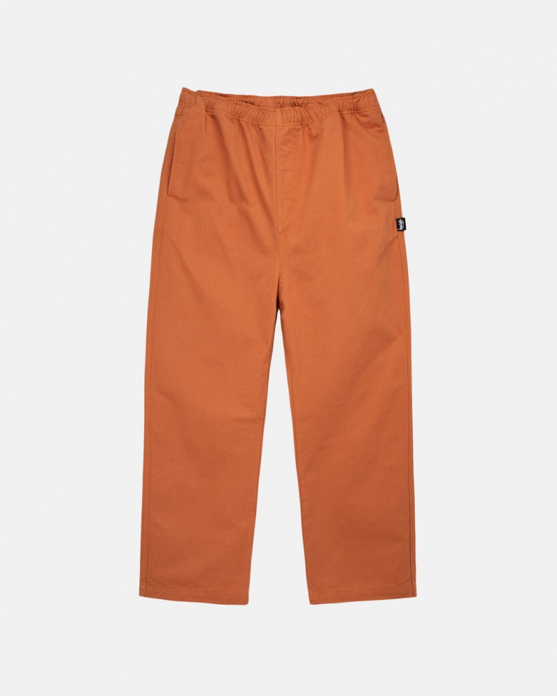 Stussy Brushed Beach Pant Broek Dames Bruin Belgium | QVG-8382