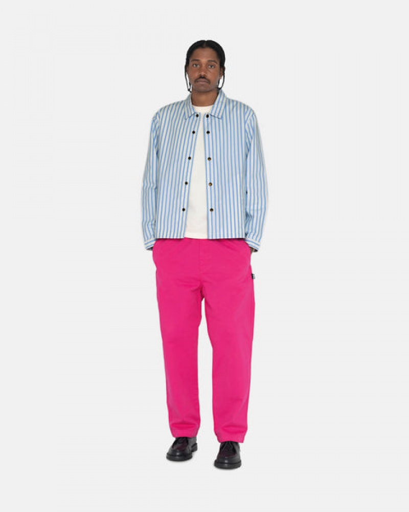 Stussy Brushed Beach Pant Broek Dames Roze Belgium | RJI-4703