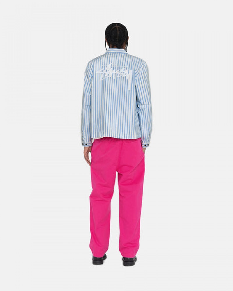 Stussy Brushed Beach Pant Broek Dames Roze Belgium | RJI-4703