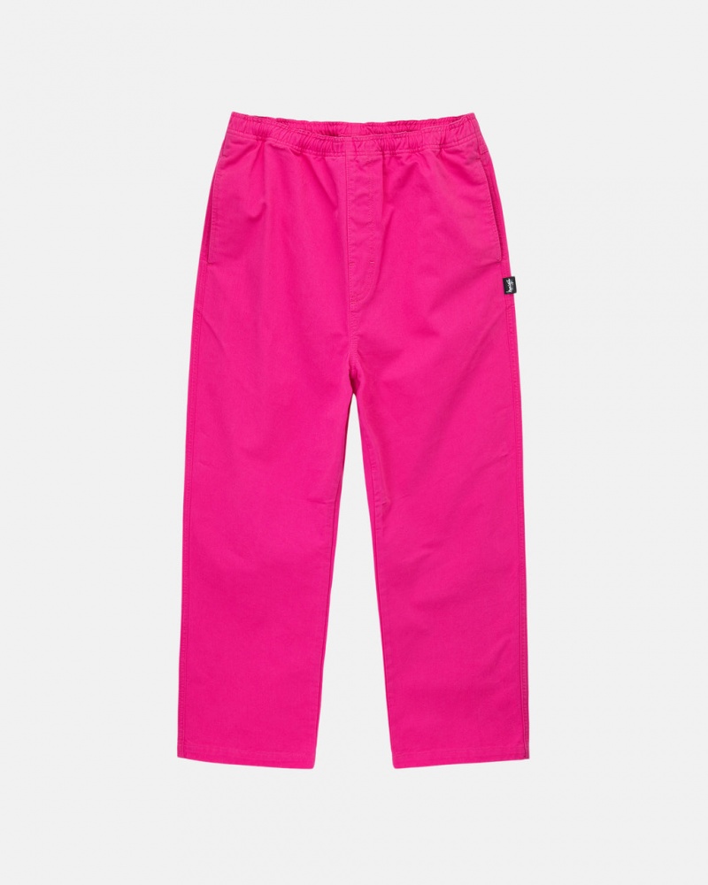 Stussy Brushed Beach Pant Broek Dames Roze Belgium | RJI-4703