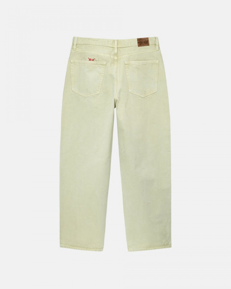 Stussy Double Dye Big 'Ol Jeans Broek Dames Room Belgium | BWR-3534