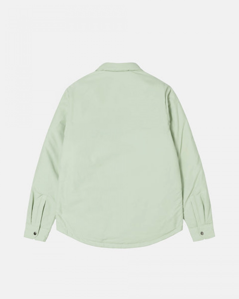 Stussy Gewatteerd Tech Over Shirt Overhemd Dames Groen Belgium | HHD-4529