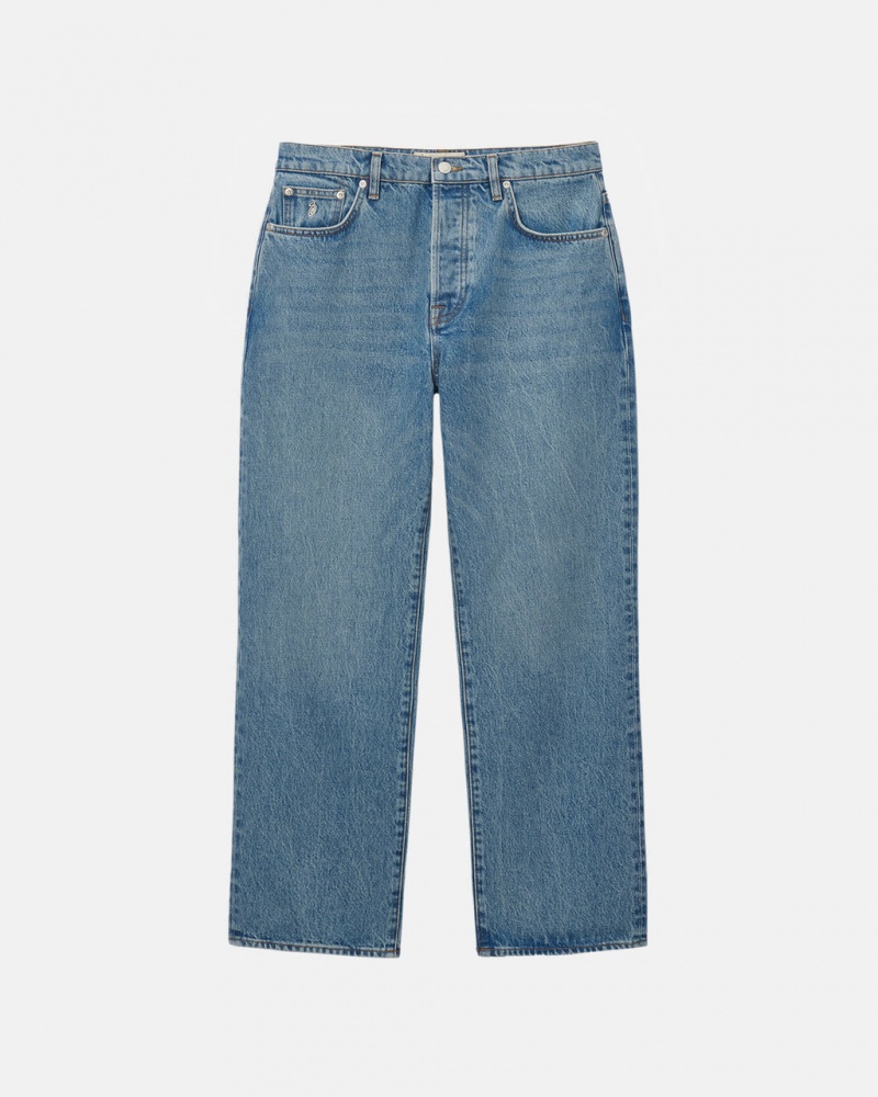 Stussy Klassieke Jean Denim Denim Heren Blauw Belgium | LDU-1943