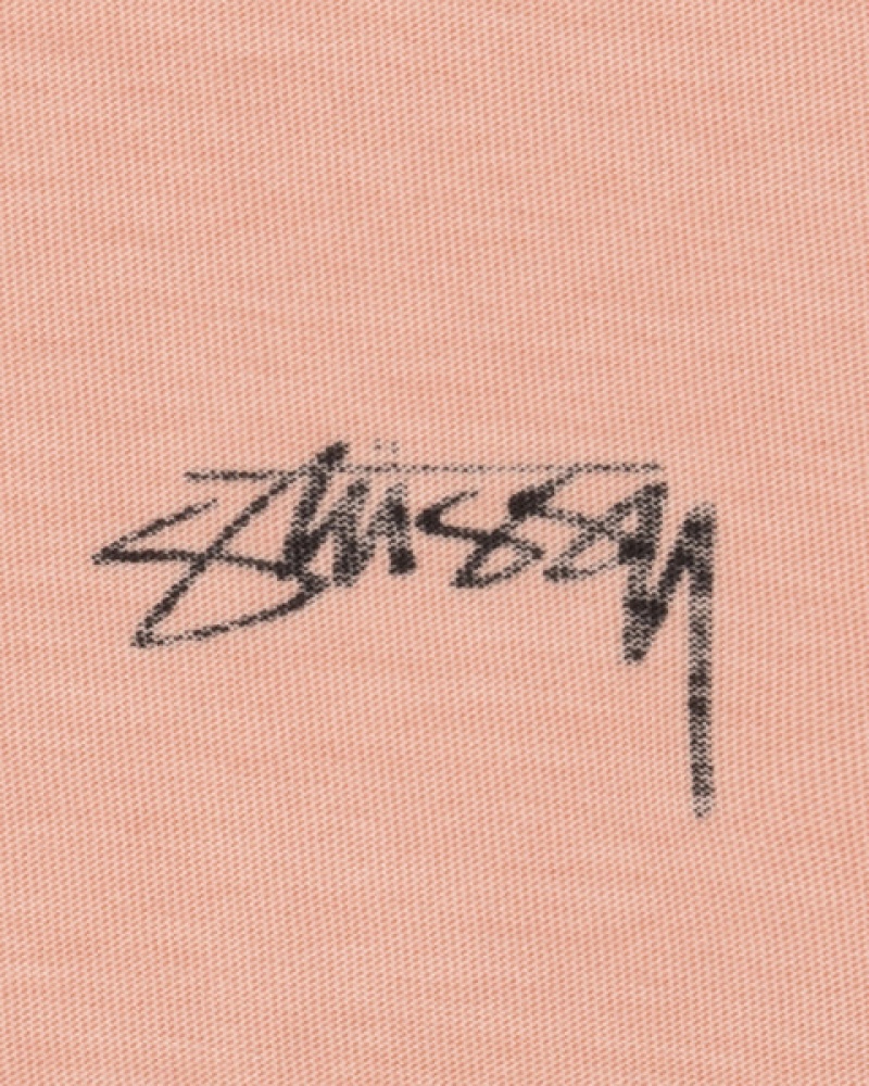 Stussy Lazy Ls Tee T-shirts Dames Lichtroze Belgium | KRS-0576