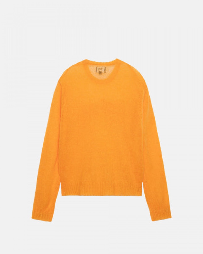 Stussy Loose Knit Trui Trui Dames Oranje Belgium | KDJ-1458