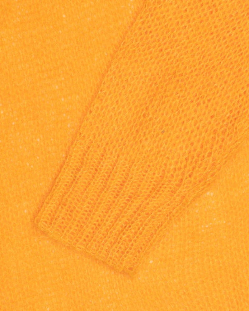 Stussy Loose Knit Trui Trui Dames Oranje Belgium | KDJ-1458