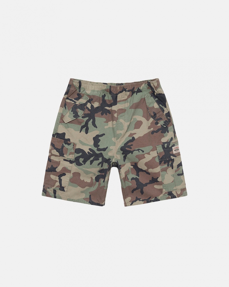 Stussy Ripstop Cargo Beach Kort Korte Broek Heren Camo Belgium | XIV-8252