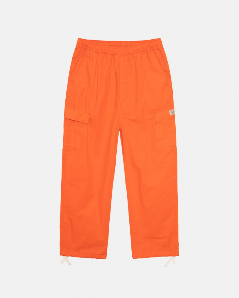 Stussy Ripstop Cargo Beach Pant Broek Dames Oranje Belgium | IAL-0416