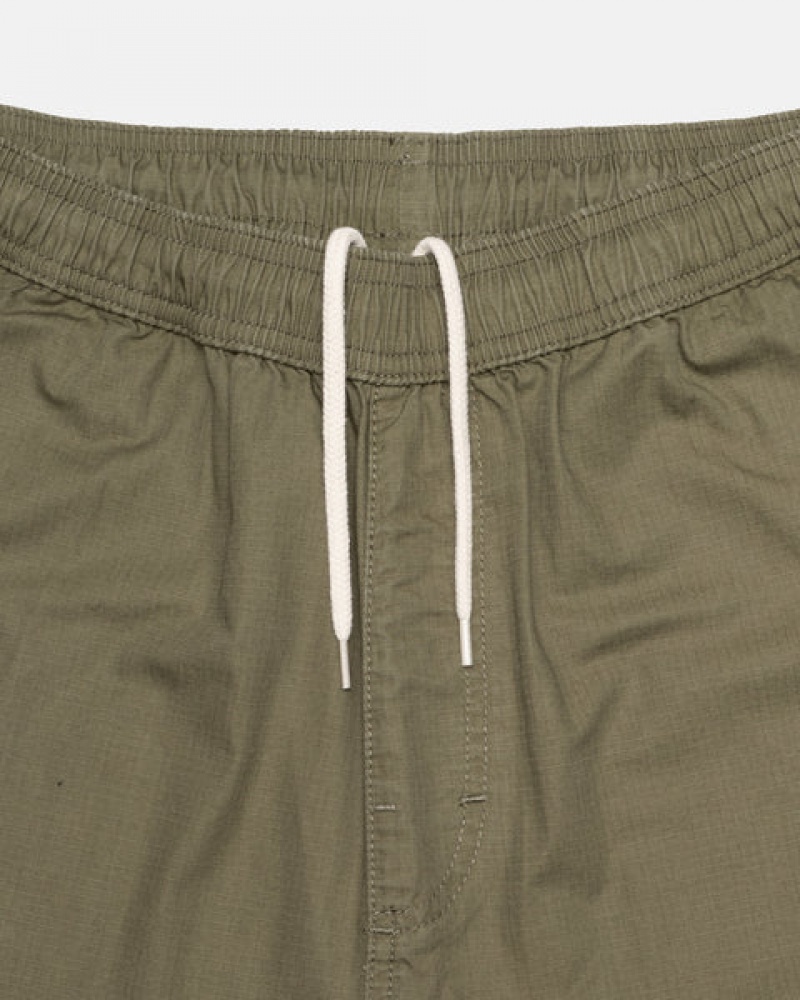 Stussy Ripstop Cargo Beach Pant Broek Heren Olijfgroen Belgium | UIT-5306