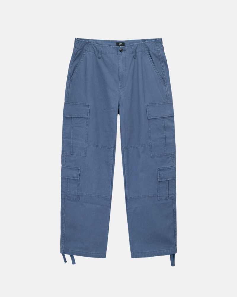 Stussy Ripstop Surplus Cargo Broek Dames Blauw Belgium | ZUU-6928