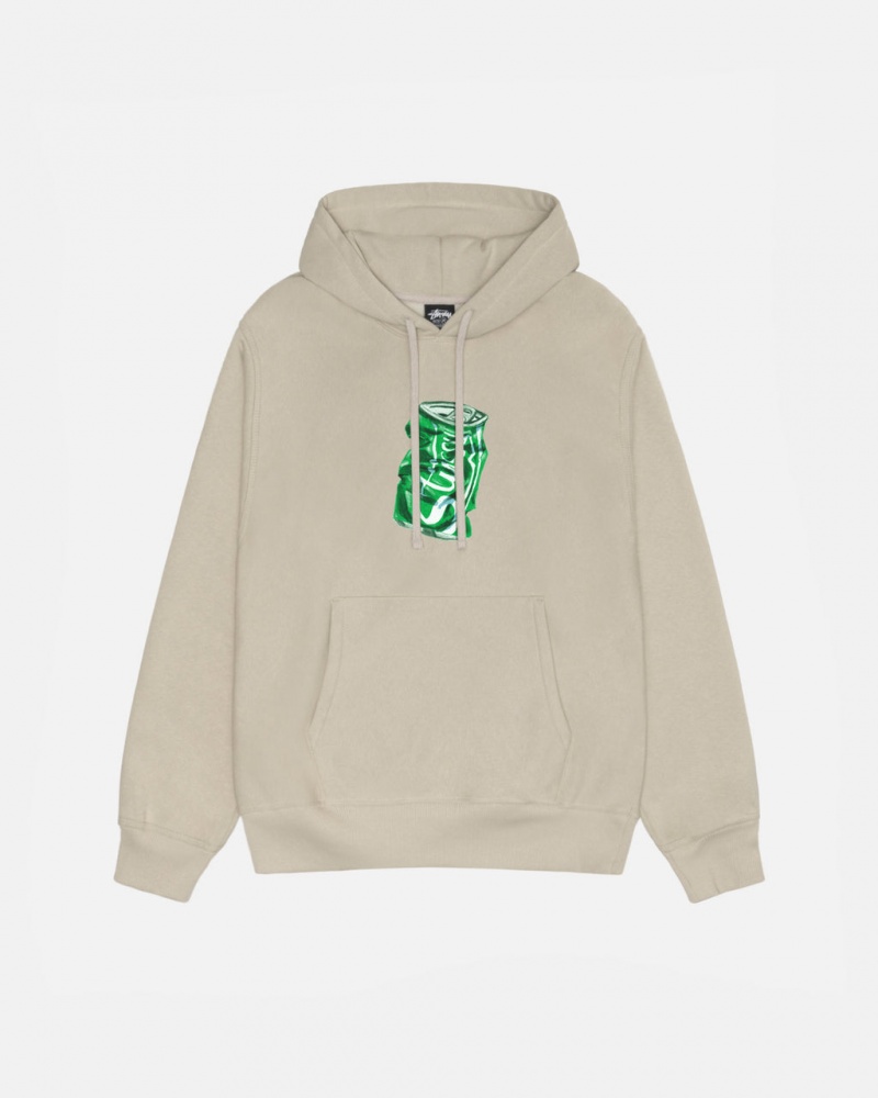 Stussy Soda Can Hoodie Hoodie Dames Khaki Belgium | PAJ-0796