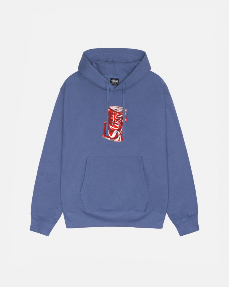 Stussy Soda Can Hoodie Hoodie Dames Koningsblauw Blauw Belgium | ZCZ-4734