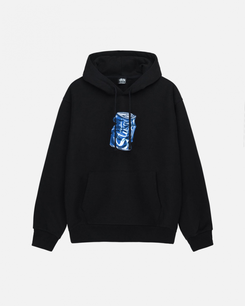 Stussy Soda Can Hoodie Hoodie Dames Zwart Belgium | EJX-8766