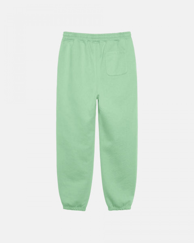 Stussy Stock Logo Sweatpant Joggingbroek Heren Groen Belgium | QYL-7409