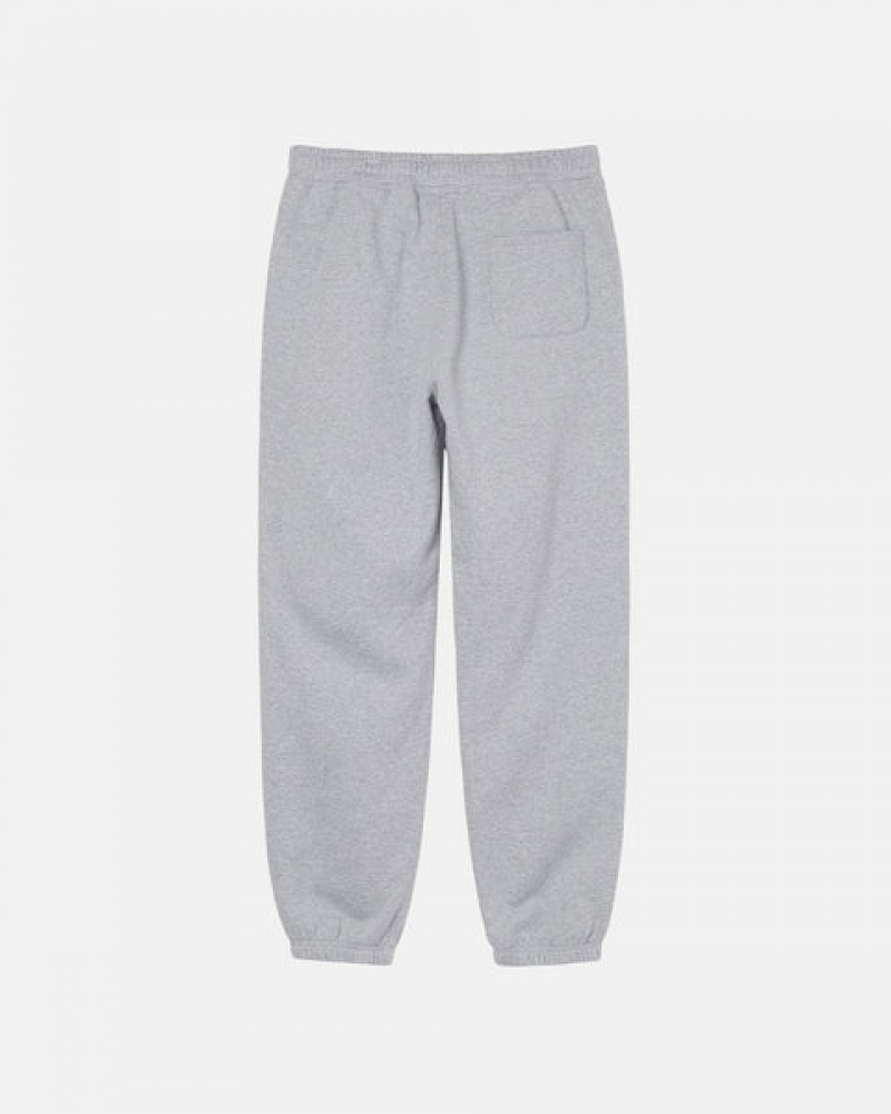 Stussy Stock Logo Sweatpant Joggingbroek Heren Grijs Belgium | TOZ-1553