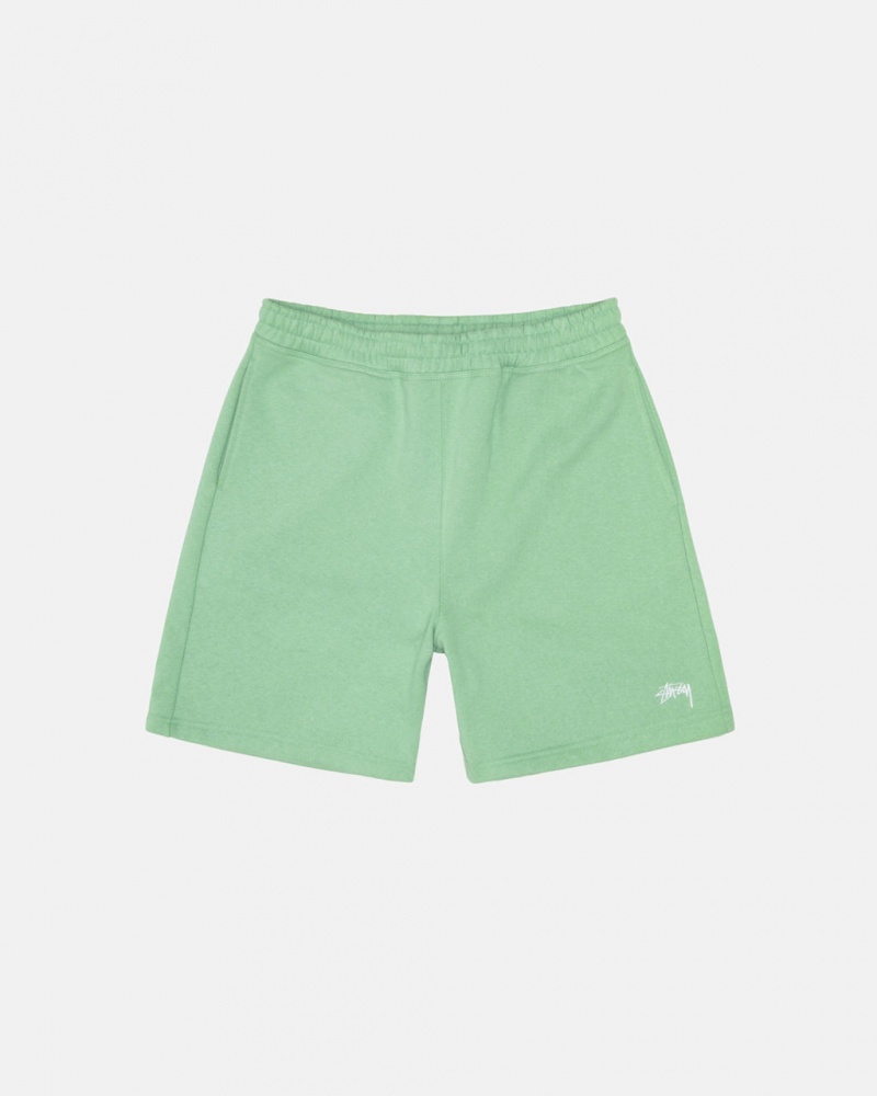 Stussy Stock Logo Sweatshort Sweatshort Dames Groen Belgium | WFP-2016