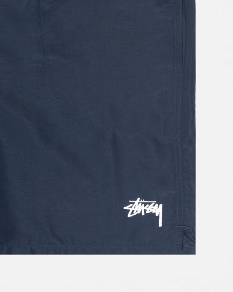 Stussy Stock Water Kort Zwemkleding Heren Donkerblauw Belgium | WTJ-6672