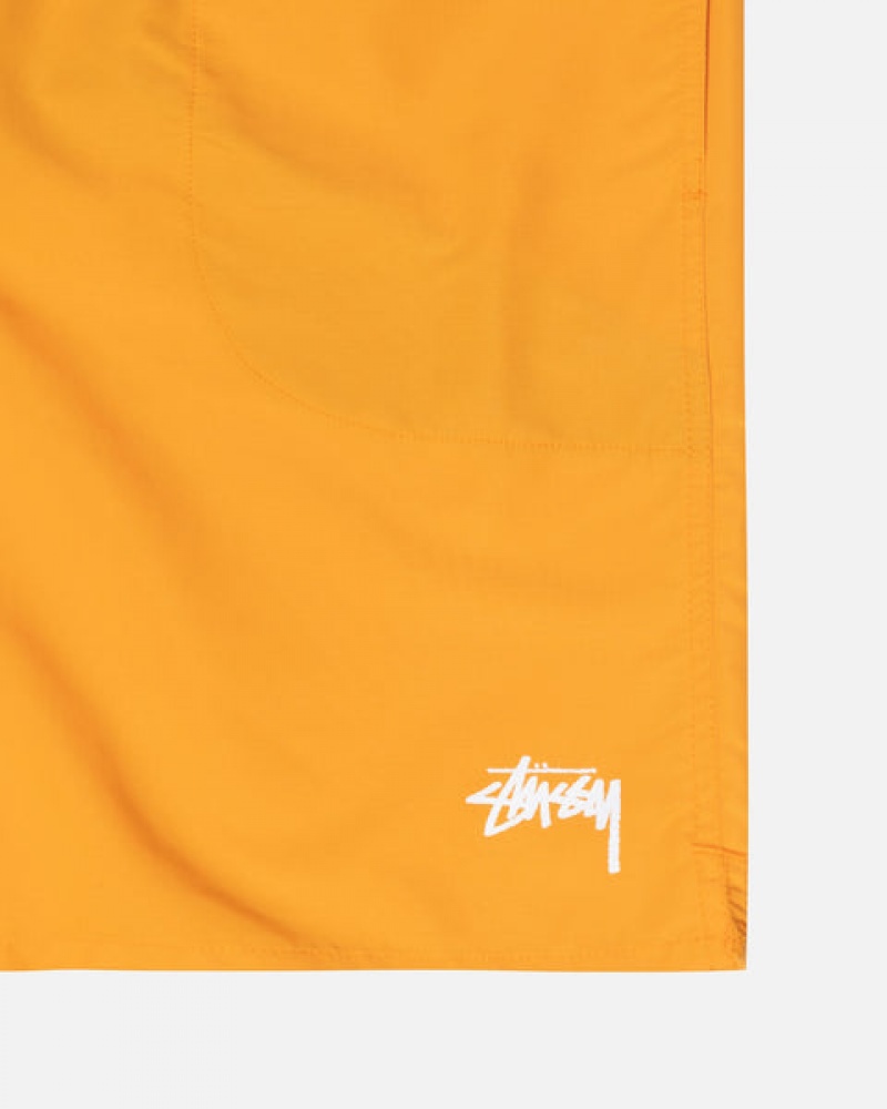 Stussy Stock Water Kort Zwemkleding Heren Geel Belgium | UUW-8918