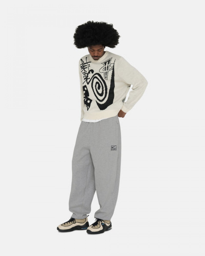 Stussy Fleece Pant Joggingbroek Heren Donkergrijs Belgium | RXP-8702