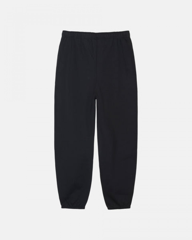 Stussy Stone Wash Fleece Pant Joggingbroek Heren Zwart Belgium | ZKG-9968